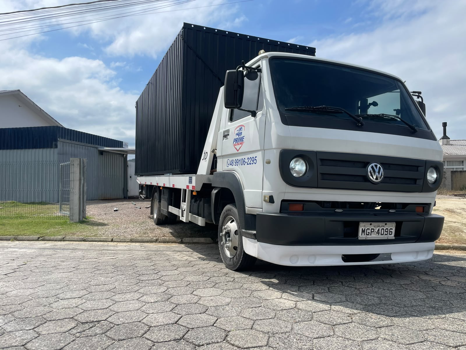 Transporte de conteiner